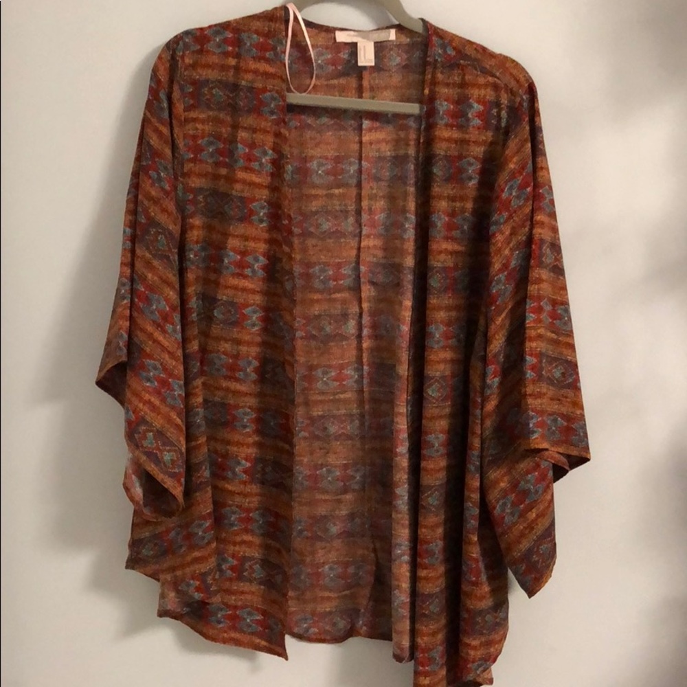Forever 21 Patterned Kimono